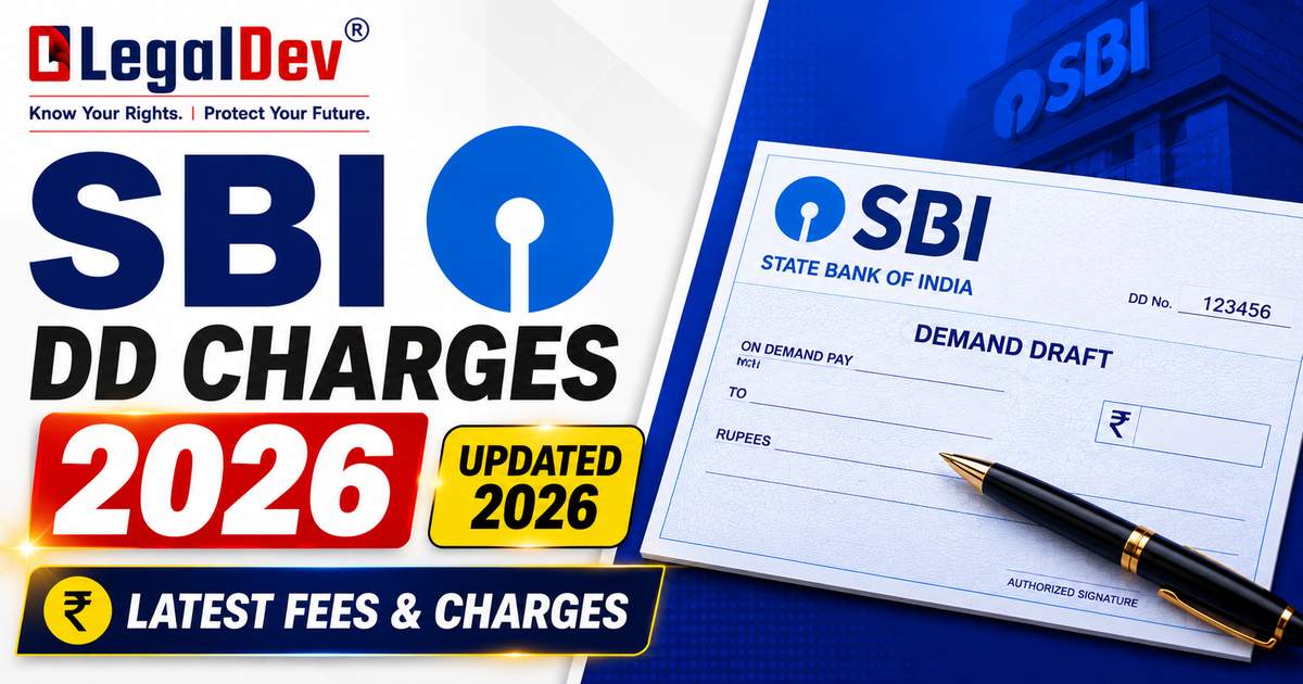 SBI DD Charges 2026
